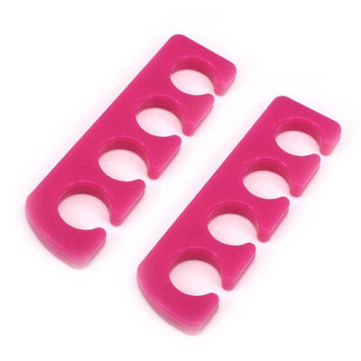 

2pcs Soft Silicone Toe Separator Finger Spacer for Manicure Pedicure Tool