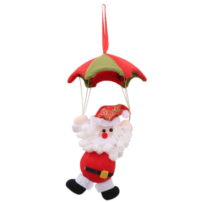 

Tailored Santa Claus Snowman In Parachute Christmas Tree Hanging Ornament Xmas Decoration