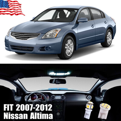 

14 Pieces Pure White LED Interior Light Package Deal For 2007-2012 Nissan Altima