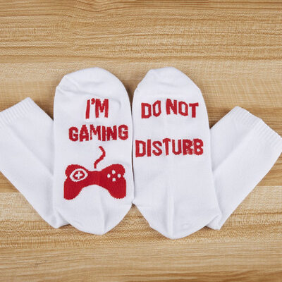 

Personalised Socks Letter Printed Socks Funny Socks Comfortable Cotton Socks Ankle Socks Unisex Short Socks