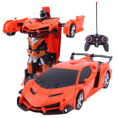 

2 in 1 Wireless RC Remote Control Car Model Deformation Robot Kids Toy Gift