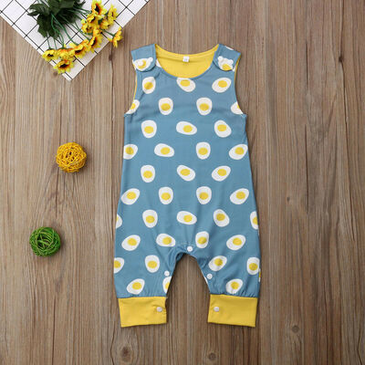 

Newborn Toddler Baby Boy Girl Sleeveless Romper Bodysuit Jumpsuit Outfit Clothes
