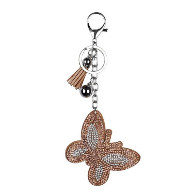 

Key pendant Keychain Features a Detachable Keyring Pendant Diamond keychain