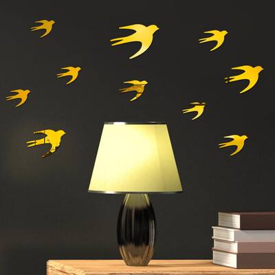 

〖Follure〗3D Diy Swallow Shape Acrylic Wall Sticker Modern Stickers Decoration