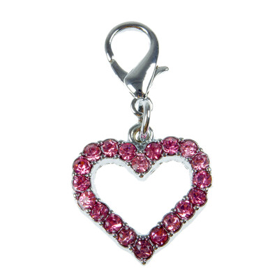 

Rhinestone Heart Pet Dog Cat Collar Pendant Necklace Charm Jewelry Dulcet