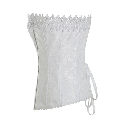 

Toponeto Women Underbust Lace Bandage Waist Trainer Corsets Shapewear Body Shaper