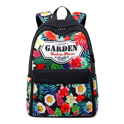 

NeillieN vintage ladies rucksack large capacity student bag casual waterproof travel backpack