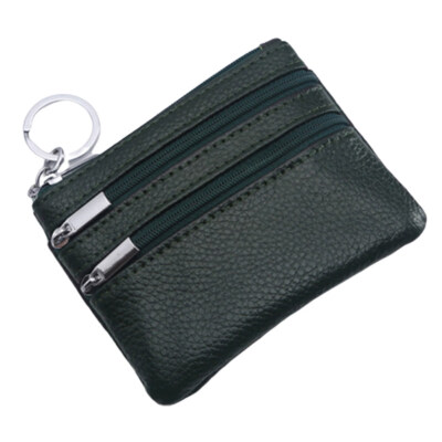 

Women Solid Color Zipper Pocket Coin Wallet Purse Clutches Bag Pouch Card Holder