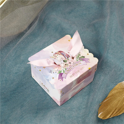 

FUNNYBUNNY Candy Exquisite Simple Box Paper Boxes for Packaging Christmas Tree Decorations Wedding Favors&Gifts
