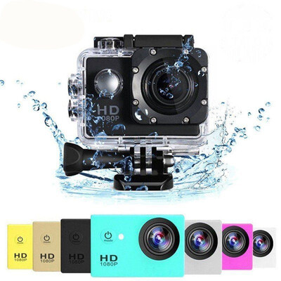 

Action Camera 1080P 500W Pixel Sports Camera Full HD 20 Inch Action Cam 30m98ft Underwater Waterproof Camera with Mounting Acces