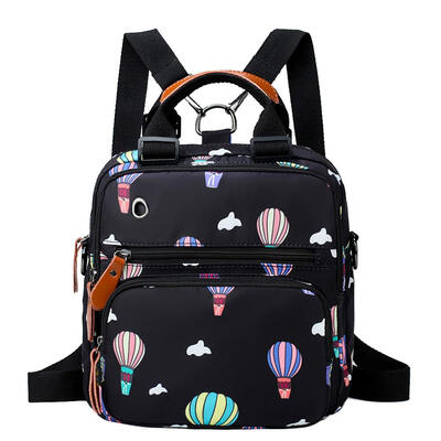 

Mummy Hot Air Balloon Printed Diaper Bag Waterproof Maternity Baby Backpack