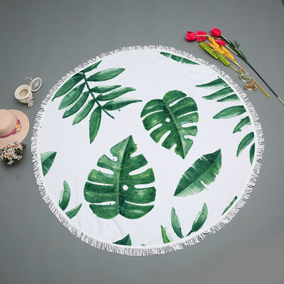 

Toponeto Sea Coconut Pattern Beach Towel Microfiber Digital Printing Beach Towel