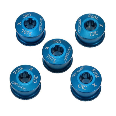 

GUB 5pcs Bicycle Accessories Bicycle Tooth Disc Screw Chainwheel Screw of 10mm Diameter