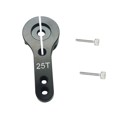 

Siaonvr Aluminum Alloy 25T Metal Digital RC Servo Arm Horn For futaba WPL 1627 RC Truck