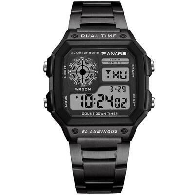 

Mens Business Watch Stylish Waterproof Digital Watch 50m Water Resistance