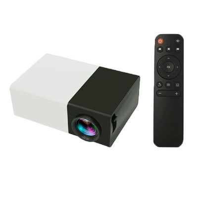 

Home Projector LED Mini Portable Miniature 1080P High Resolution Projector EU