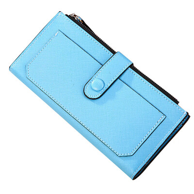 

Tailored Lady Women Leather Clutch Wallet Long Card Holder Case Purse Handbag Beige