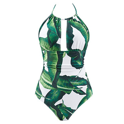 

Roseonmyhand Womens One Piece Swimwear Backless Tummy Control Monokini Swimsuits
