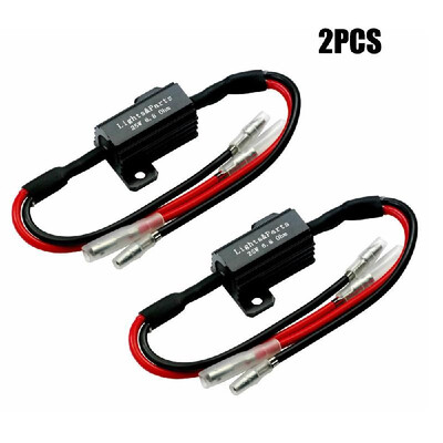 

2PC 25W 68 Ohm Motorcycle Powers Resistance for Mini LEDs Blinker Car Bulb Turn Signal Load Resistor Indicator Flash Blink