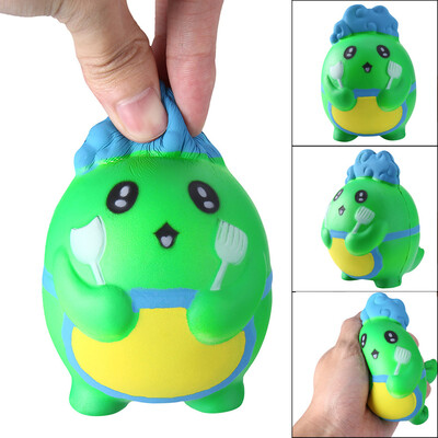 

Gotoamei Kawaii Cartoon Dinosaur Squishy Slow Rising Cream Scented Stress Reliever Toy