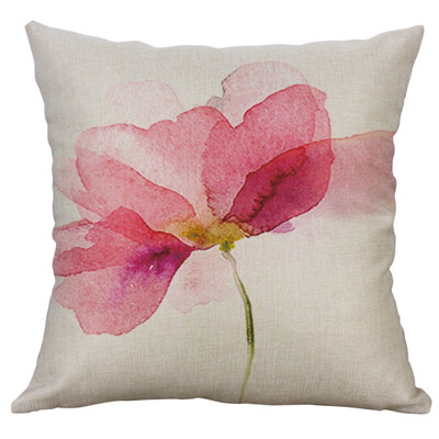 

〖Follure〗Cotton Linen Square Home Decorative Throw Pillow Case Sofa Waist Cushion Cover