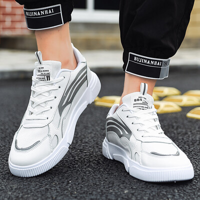 

Autumn shoes Joker fluorescent low canvas shoes mens shoes summer Korean version of white shoes
