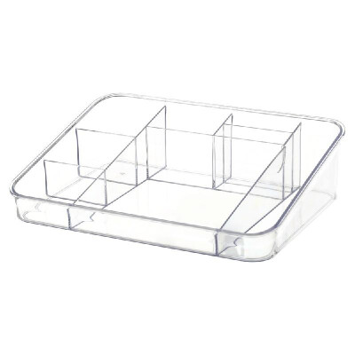 

Clear Plastic Cosmetic&Makeup Palette Organizer Desktop Storage Holder for Beauty Supplies Cosmetics Lipsticks