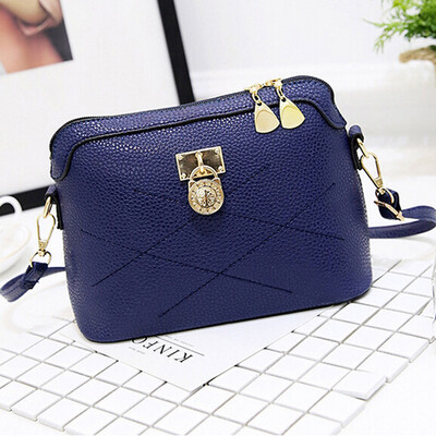 

Casual Shoulder Bag Simple Design Women Crossbody Bags Vintage PU Leather Small Messenger Bag Retro Handbags Phone Purse YJ
