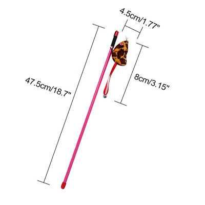 

Pet cat toy Cute mouse Fish dog toy cat tease Plastic stick Toy for cats Products For kids pets