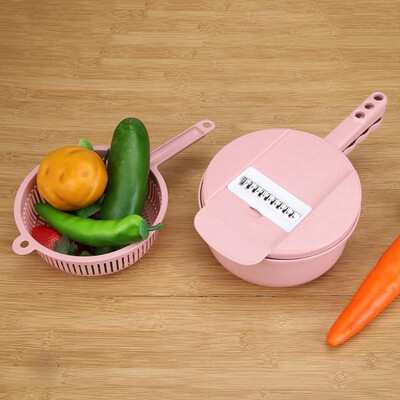 

10pcsSet Multiuse Vegetable Fruit Slicer Cutter Manual Carrot Grater Tool