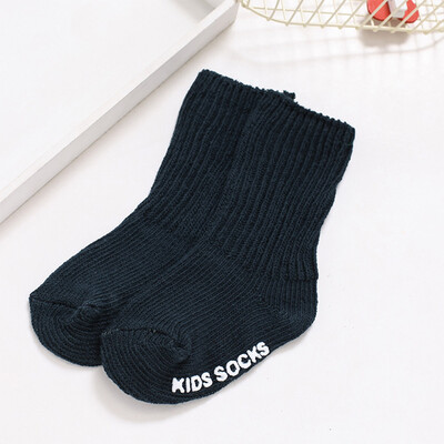 

13 Colors Cotton Baby Socks Boy Girls Kids Anti Slip Socks Thick Keep Warm Winter Floor Ankle Wool Sock For 0-4 Years