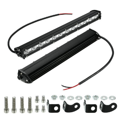

2Pcs 13" 36W LED Light Bar Slim Work Light Spot Beam Driving Fog Light Road Lighting for Car Truck SUV Boat Marine Jeep