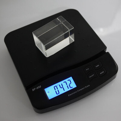 

30KG1G Digital Platform Shipping Postal Scale LCD Parcel Table Weight wAdapter