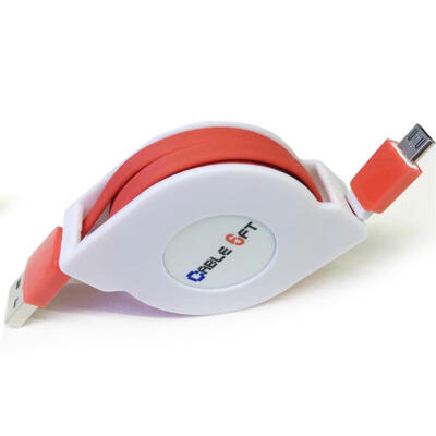 

Micro USB Cable 94ft Retractable Android Charger Data Cable For Samsung Nexus Kindle HTC LG Sony PS4 Tablet