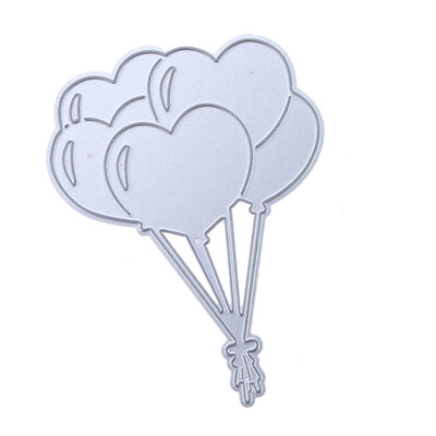 

Love Heart Balloon Metal Scrapbook Craft Embroidery Cutting Die Stencils