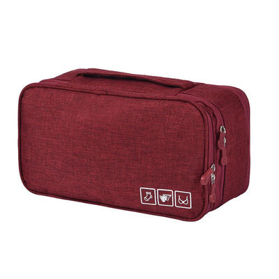 

Travel Clothes Storage Bag Cosmetic Underwear Socks Organizer Wash Pouch