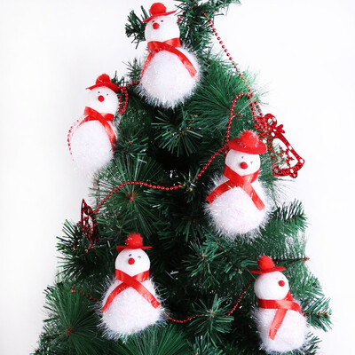 

Siaonvr Christmas Snowman Chain Decoration String Chain Christmas Tree Snowman Pendant