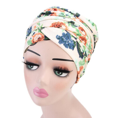 

Boho Women Scaves Turban Cap Muslim Hijab Wrap Headscarf Tie Hat Headwear Wrap