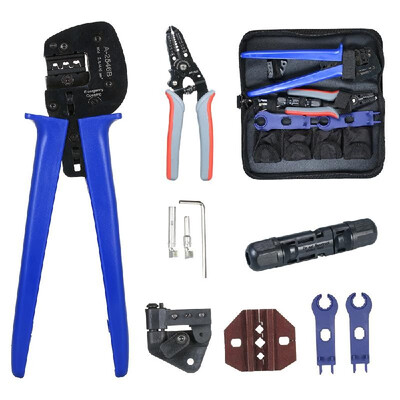 

MC4-LY2546B Crimping Tool Kit Crimper Cutter Stripper Plier Set for Terminal Crimping Pliers Electrician Tools Set