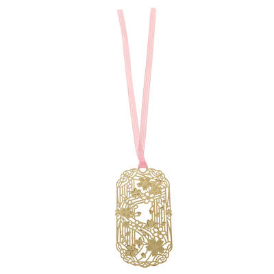 

Creative Sakura Flower Mini Hollow Bookmark Metal Book Clip Student Gift