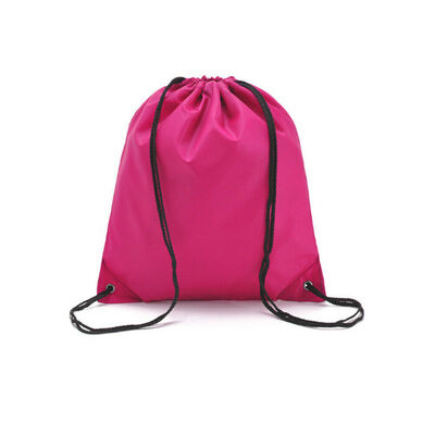 

Unisex Large String Drawstring Backpack Cinch Sack Gym Bag Tote Shopping Sport
