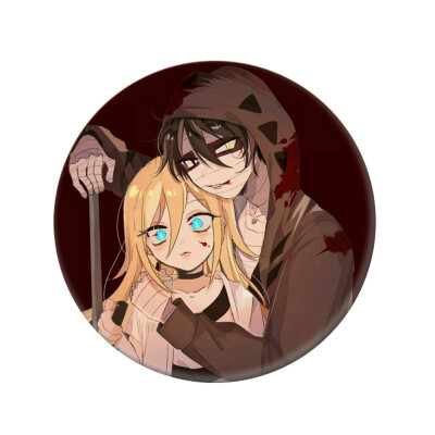 

1pcs Anime Angels of Death Cosplay Badge Cartoon Rachel Gardner Ray Brooch Pins Zack Collection bags Badges for Backpacks