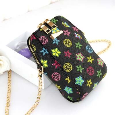 

Mobile phone bag color mobile phone bag chain flower color mobile phone bag womens chain flower color mobile phone bag