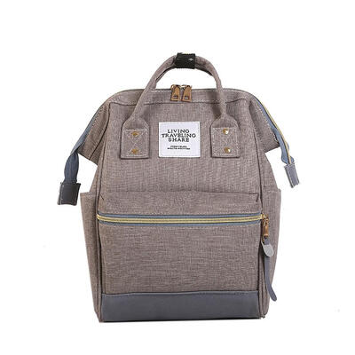 

Hit Color Travel Backpacks Women School Bags Large Knapsack Canvas Rucksack