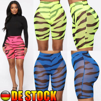 

Sexy Womens Mesh Fishnet Shorts Legging Cycling Swim Dance Hot Pants Stockings