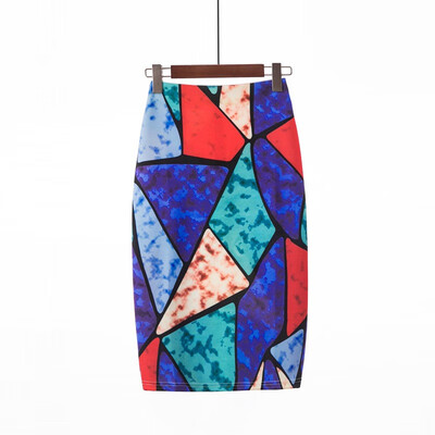 

Roseonmyhand Ladies Summer Fashion Trend Comfortable Casual Bag Hip Skirt Print Skirt Skirt