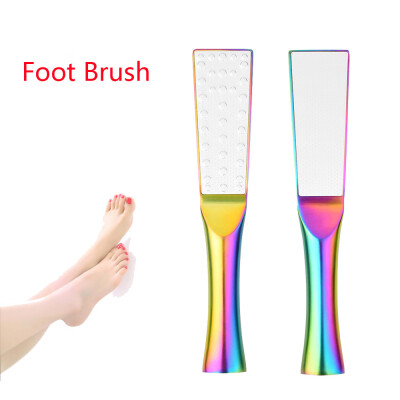 

〖Follure〗Foot Rasp File Pedicure Callus Remover Hard Dead Skin Scrubber Foot Brush