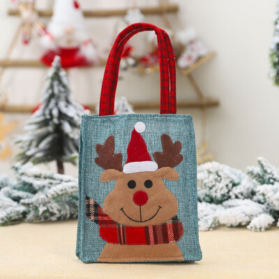 

〖Follure〗Christmas Candy Bag Santa Claus Snowmen Gift Bag Children Storage Bag