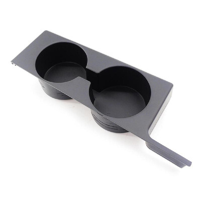 

Double Cup Holder Center Front Console Insert Replacement for BMW E39
