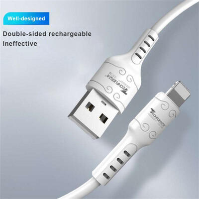 

Universal USB To Lightning Type-C Micro USB Fast Charging Data Cable For Mobile Phones-Lightning 1m